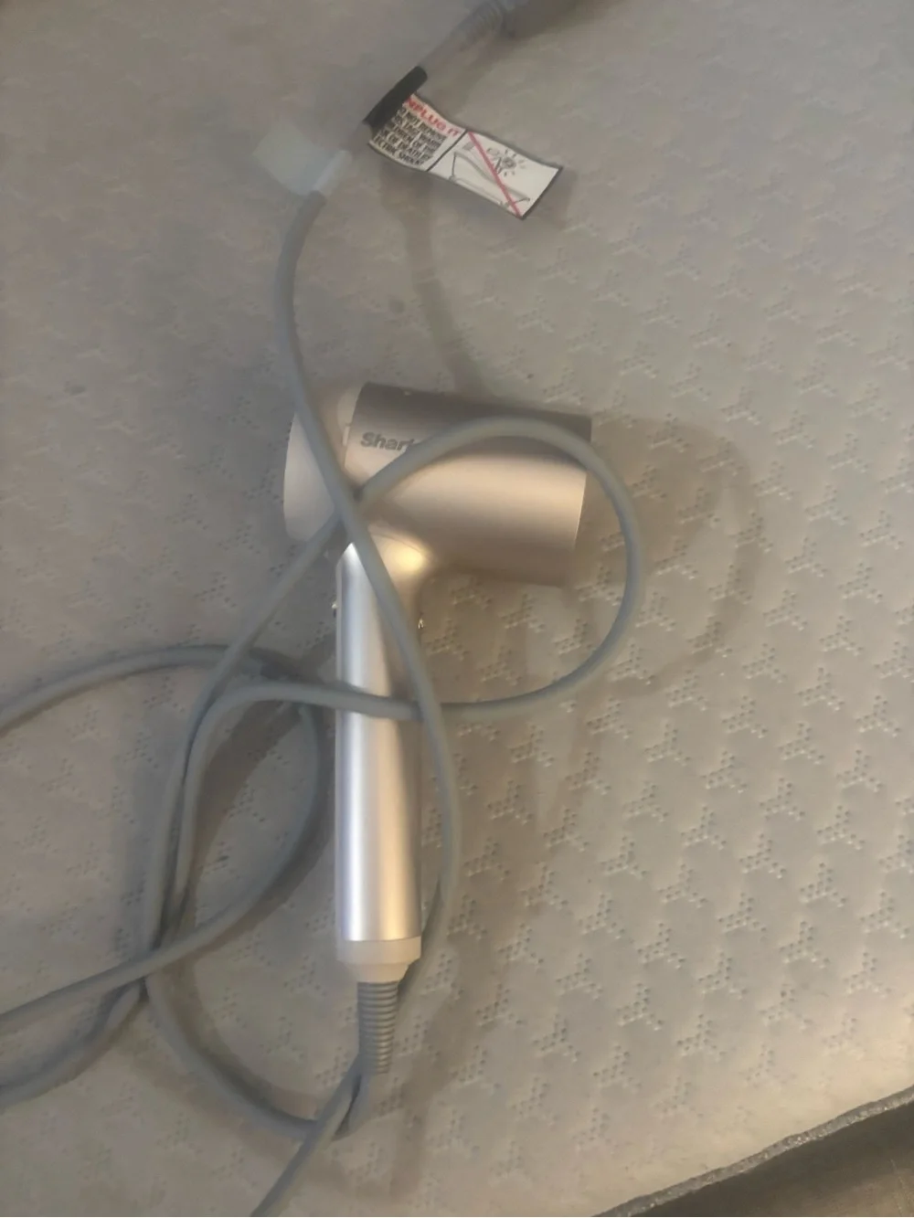 Shark Silver Travel Hair Dryer - Compact & Lightweight